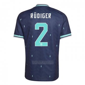 Camisola Alemanha Jogador Antonio Rudiger 2º 2026