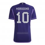 Camisola Argentina Jogador Maradona 2º 2022