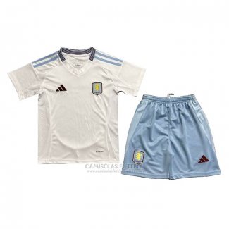 Camisola Aston Villa 2º Crianca 2024-2025