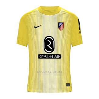 Camisola Atletico Madrid Goleiro 2025-2026 Amarelo