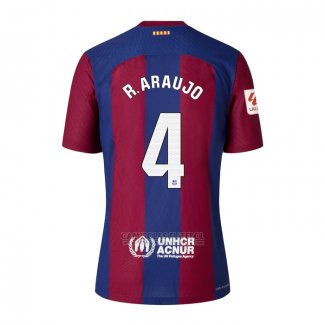 Camisola Barcelona Jogador R.araujo 1º 2023-2024