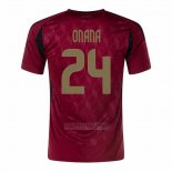 Camisola Belgica Jogador Onana 1º 2024