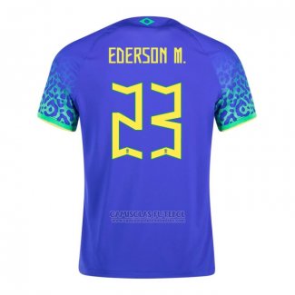 Camisola Brasil Jogador Ederson M. 2º 2022