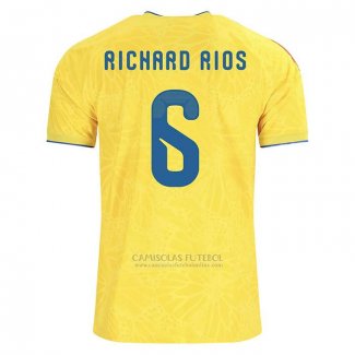 Camisola Colombia Jogador Richard Rios 1º 2026