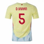 Camisola Espanha Jogador D.vivian 2º 2024