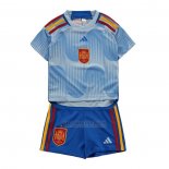 Camisola Espanha 2º Crianca 2022