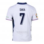 Camisola Inglaterra Jogador Saka 1º 2024