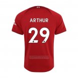 Camisola Liverpool Jogador Arthur 1º 2022-2023