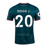 Camisola Liverpool Jogador Diogo J. 3º 2022-2023