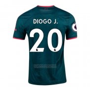 Camisola Liverpool Jogador Diogo J. 3º 2022-2023