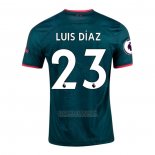 Camisola Liverpool Jogador Luis Diaz 3º 2022-2023