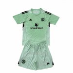 Camisola Manchester United Goleiro Crianca 2025-2026 Verde