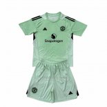 Camisola Manchester United Goleiro Crianca 2025-2026 Verde