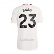 Camisola Manchester United Jogador Shaw 3º 2023-2024