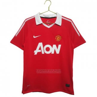 Camisola Manchester United 1º Retro 10-11