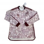 Camisola Mexico 2º Manga Comprida 2022