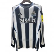 Camisola Newcastle United 1º Manga Comprida 2025-2026