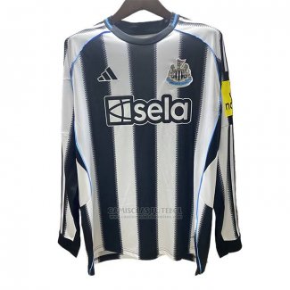 Camisola Newcastle United 1º Manga Comprida 2025-2026