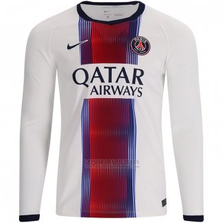 Camisola Paris Saint-Germain 2º Manga Comprida 2026-2027