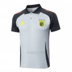 Camisola Polo del Benfica 2024-2025 Cinza