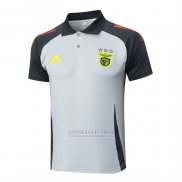 Camisola Polo del Benfica 2024-2025 Cinza