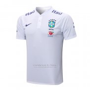 Camisola Polo del Brasil 2022-2023 Branco