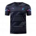 Camisola Pre-jogo Manchester City 2022 Preto