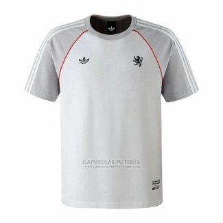 Camisola Pre Match del Lyon 2025-2026 Cinza