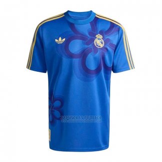Camisola Pre Match del Real Madrid 2025-2026 Azul