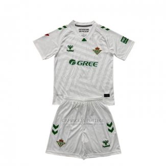 Camisola Real Betis Goleiro Crianca 2025-2026 Branco