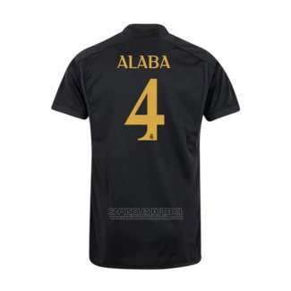 Camisola Real Madrid Jogador Alaba 3º 2023-2024