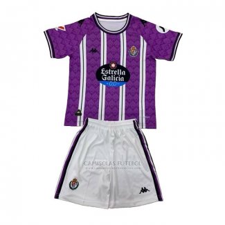 Camisola Real Valladolid 1º Crianca 2024-2025