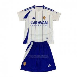 Camisola Real Zaragoza 1º Crianca 2024-2025