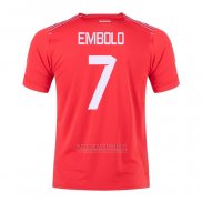 Camisola Suica Jogador Embolo 1º 2022