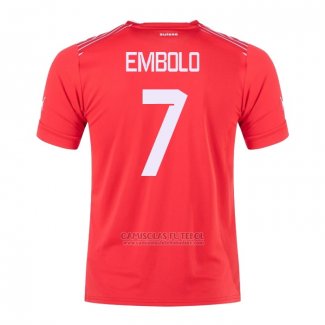 Camisola Suica Jogador Embolo 1º 2022