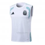 Camisola de Treinamento Argentina Sin Mangas 2025-2026 Branco