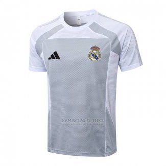 Camisola de Treinamento Real Madrid 2025-2026 Cinza