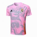 Camisola de Treinamento Real Madrid Dragon 2024-2025 Rosa
