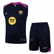Fato de Treino Barcelona Sem Mangas 2025-2026 Preto