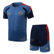 Fato de Treino Bayern de Munique Manga Curta 2026-2027 Azul - Calcas Curta