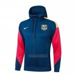 Jaqueta Hoodie Barcelona 2024-2025 Azul