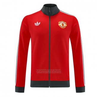 Jaqueta Manchester United 2024-2025 Vermelho