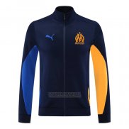 Jaqueta Olympique Marsella 2024-2025 Azul