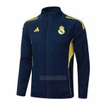 Jaqueta Real Madrid 2025-2026 Azul Amarelo