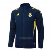 Jaqueta Real Madrid 2025-2026 Azul Amarelo
