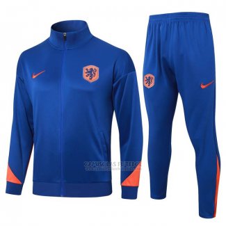 Jaqueta de Treinamento Holanda 2024-2025 Azul