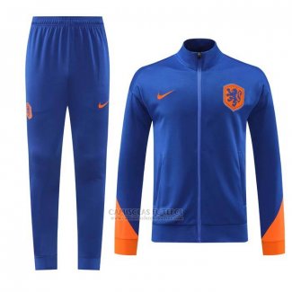 Jaqueta de Treinamento Holanda 2024-2025 Azul