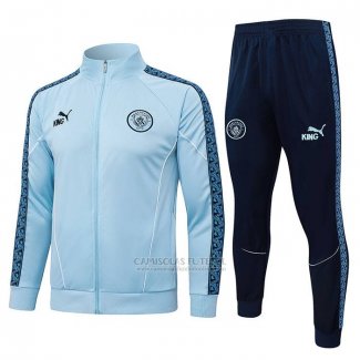Jaqueta de Treinamento Manchester City 2025-2026 Azul