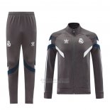 Jaqueta de Treinamento Real Madrid 2024-2025 Cinza