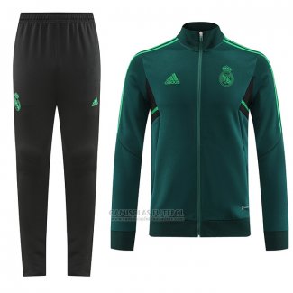 Jaqueta de Treinamento Real Madrid 2022-2023 Verde